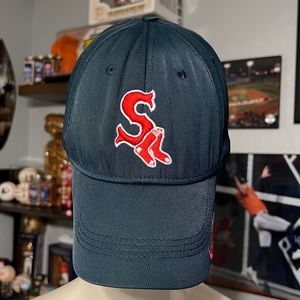 Well loved Red Sox Hat flex fit not sure of size but clean